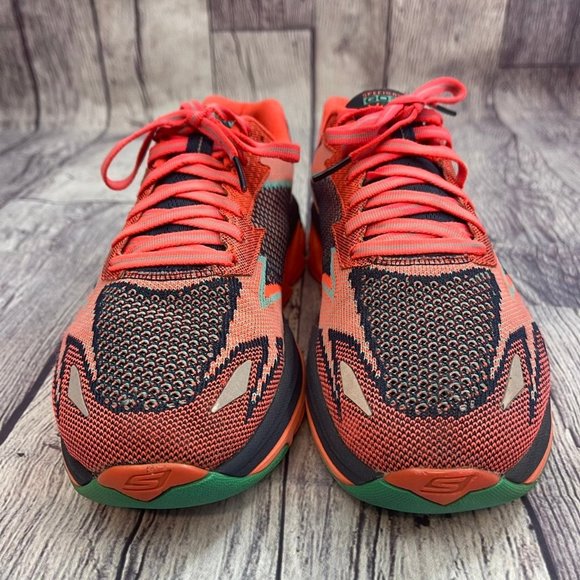 Skechers Go Run Ultra Road Women's Size 10 Orange Red Running Athletic Shoes - Picture 6 of 11
